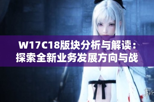 W17C18版块分析与解读：探索全新业务发展方向与战略