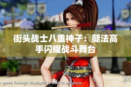 街头战士八重神子：腿法高手闪耀战斗舞台