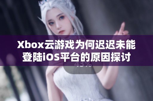 Xbox云游戏为何迟迟未能登陆iOS平台的原因探讨