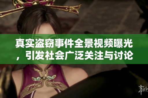 真实盗窃事件全景视频曝光，引发社会广泛关注与讨论
