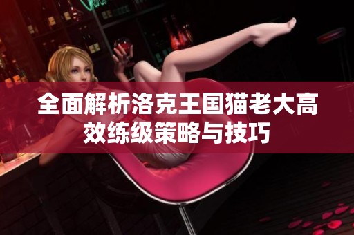 全面解析洛克王国猫老大高效练级策略与技巧