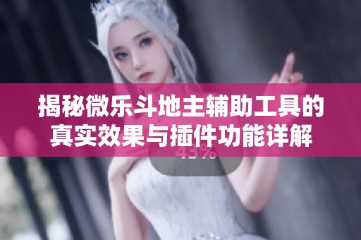 揭秘微乐斗地主辅助工具的真实效果与插件功能详解