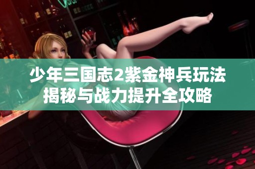 少年三国志2紫金神兵玩法揭秘与战力提升全攻略