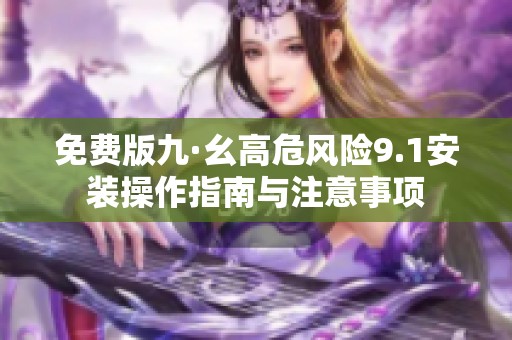 免费版九·幺高危风险9.1安装操作指南与注意事项