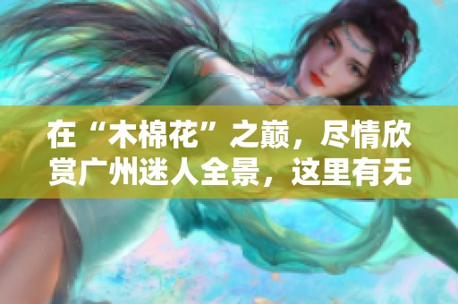 在“木棉花”之巅，尽情欣赏广州迷人全景，这里有无与伦比的乐趣和无限的探索！