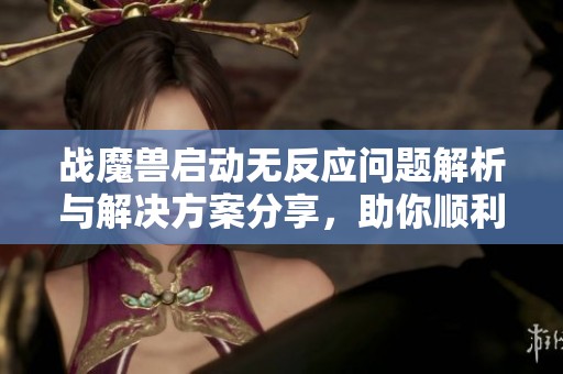 战魔兽启动无反应问题解析与解决方案分享，助你顺利进入游戏体验
