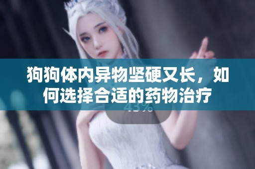 狗狗体内异物坚硬又长，如何选择合适的药物治疗