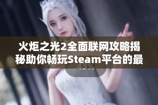 火炬之光2全面联网攻略揭秘助你畅玩Steam平台的最佳体验