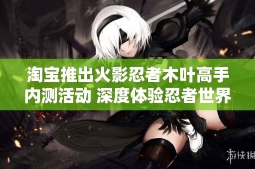 淘宝推出火影忍者木叶高手内测活动 深度体验忍者世界的魅力与挑战