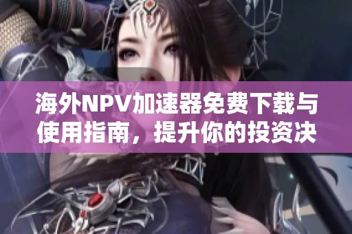 海外NPV加速器免费下载与使用指南，提升你的投资决策效率