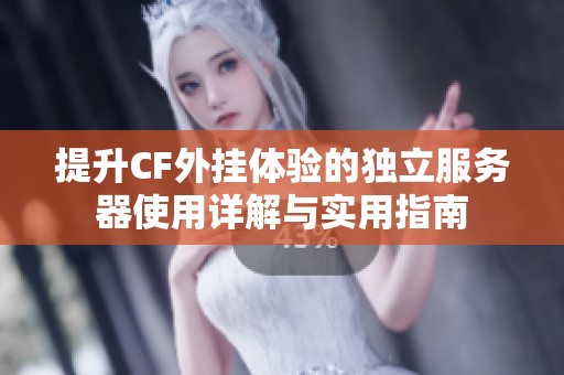 提升CF外挂体验的独立服务器使用详解与实用指南