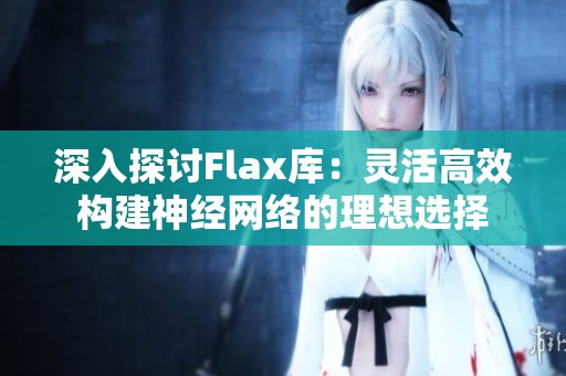 深入探讨Flax库：灵活高效构建神经网络的理想选择