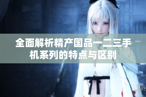 全面解析精产国品一二三手机系列的特点与区别