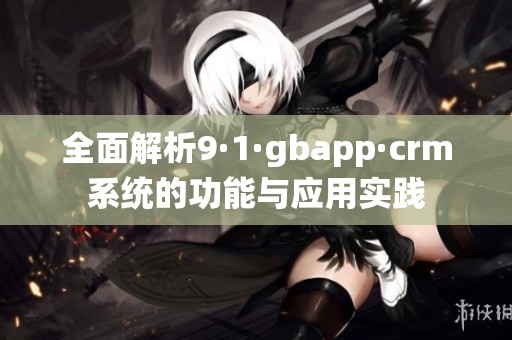 全面解析9·1·gbapp·crm系统的功能与应用实践